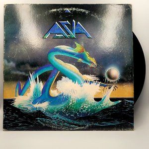 Asia "Asia" Self Titled 1982 Geffen Records Vinyl Record Album LP Great Shape!
